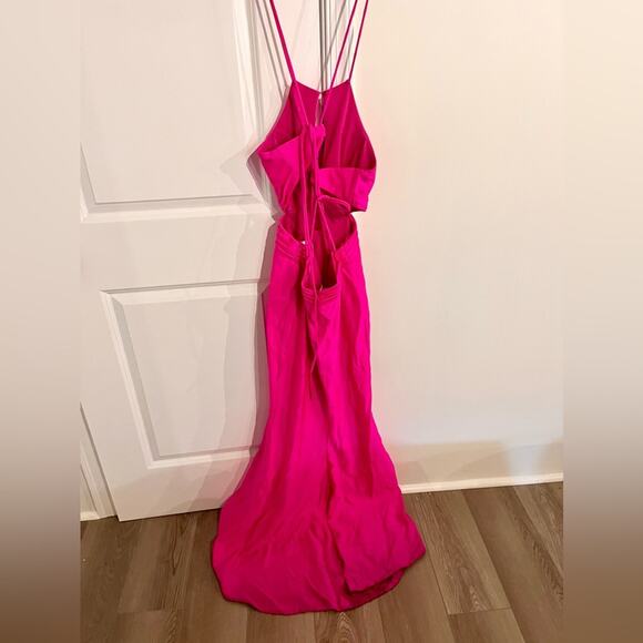Bright pink size 4 Camilla evening gown dress - Picture 3 of 3
